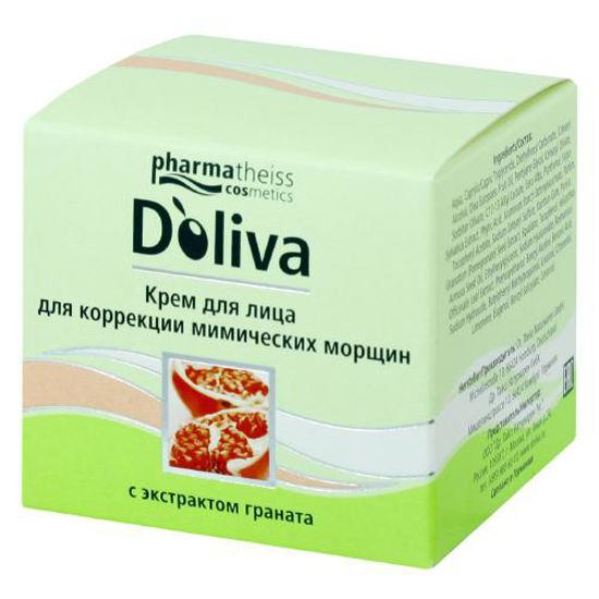 D"oliva (Д’оліва) крем проти мімічних зморшок з екстрактом гранату 50 мл